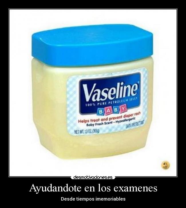 Ayudandote en los examenes - Desde tiempos imemoriables