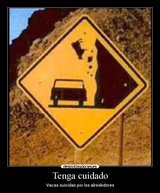 carteles vacas suicidas desmotivaciones