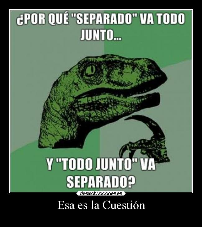 carteles cuestion velociraptor lisardoim desmotivaciones