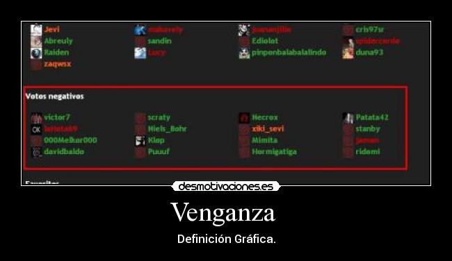 Venganza -