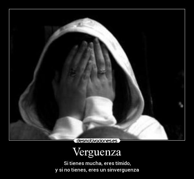 Verguenza -