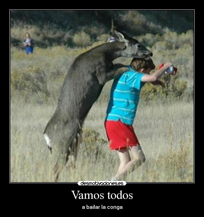 Vamos todos - a bailar la conga