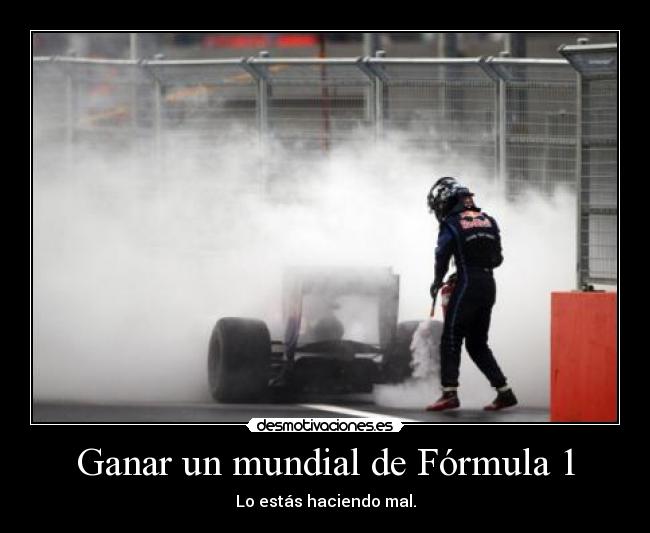 carteles fernando alonso sebastian vettel marck webber lewis hamilton formula1 magic desmotivaciones