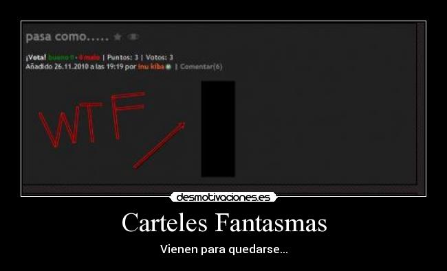 Carteles Fantasmas - Vienen para quedarse...