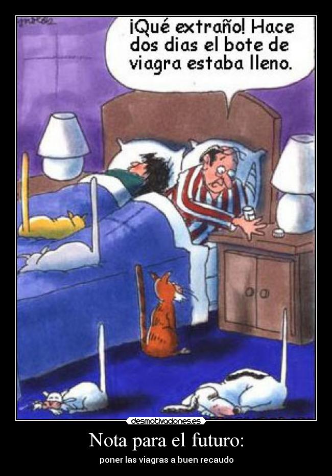 Nota para el futuro: - 