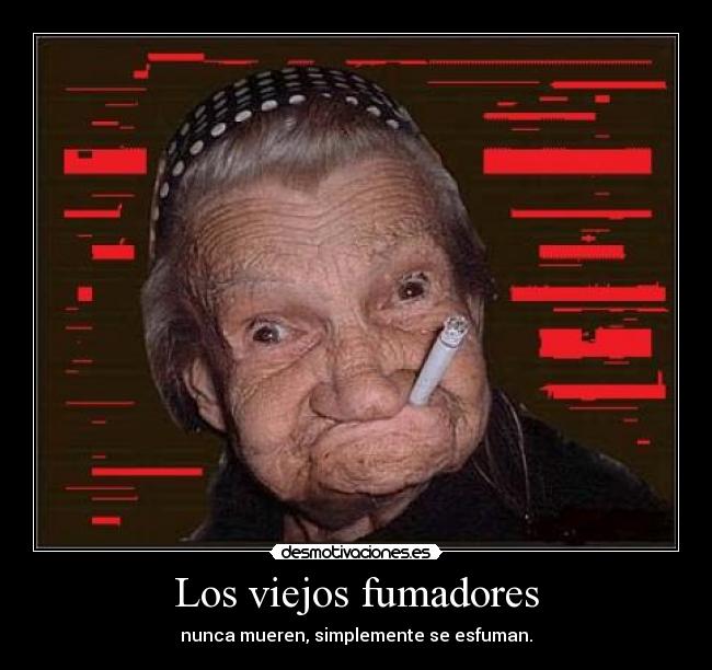 Los viejos fumadores - 