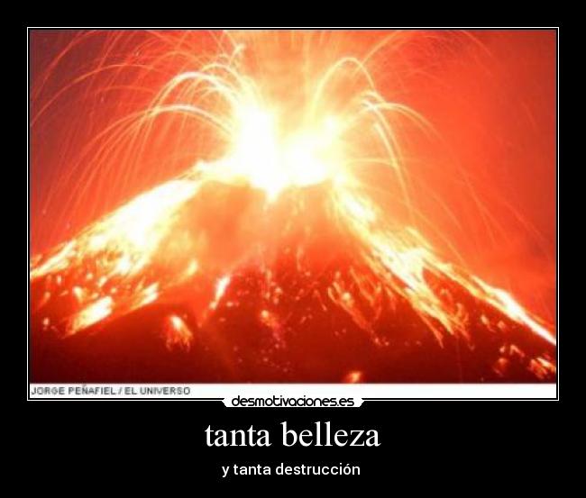 tanta belleza -