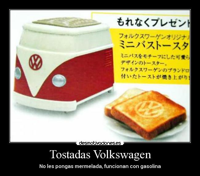 Tostadas Volkswagen - 