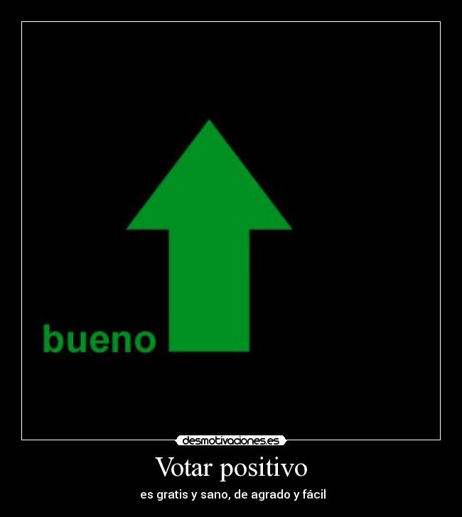 Votar positivo -
