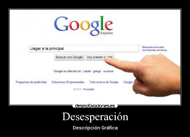 Desesperación - 