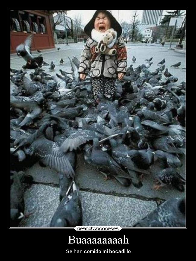 Buaaaaaaaah - Se han comido mi bocadillo