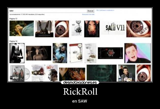 RickRoll - en SAW