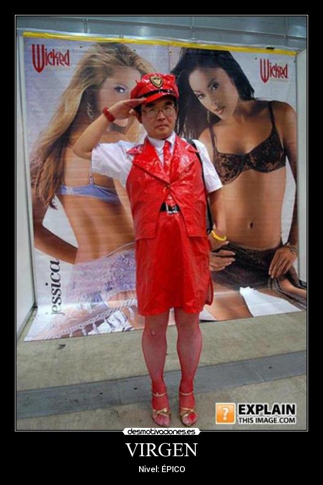 carteles ekatiia93 virgen nivel lvl epico desmotivaciones