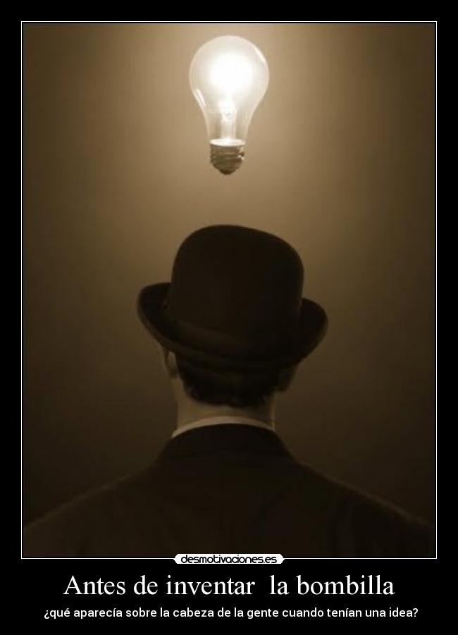carteles bombilla desmotivaciones