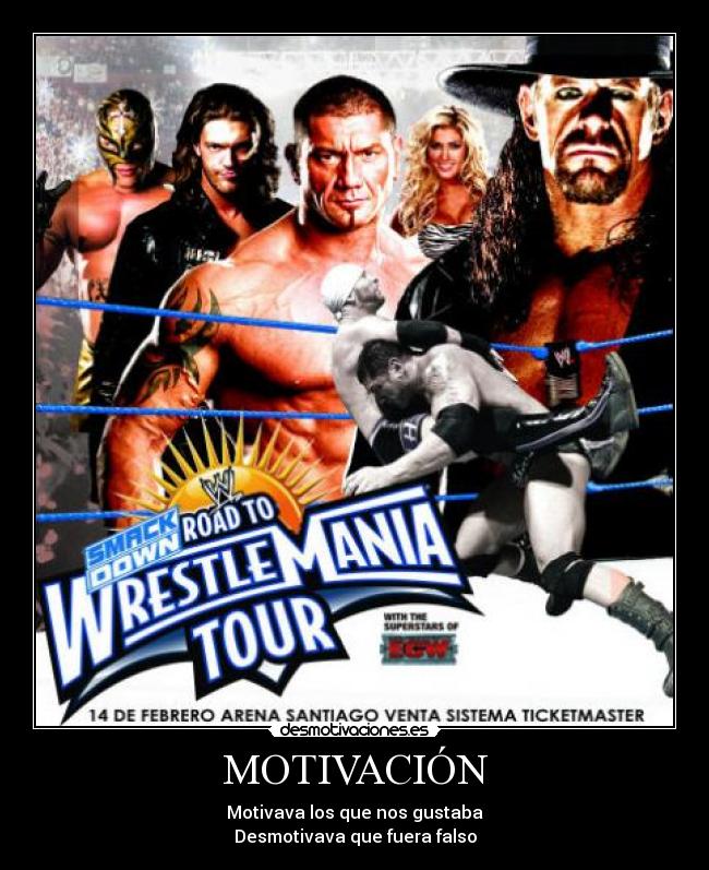 MOTIVACIÓN - Motivava los que nos gustaba
Desmotivava que fuera falso