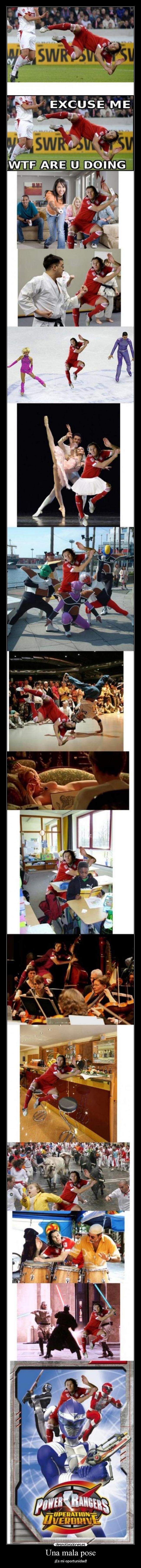 Una mala pose - ¡Es mi oportunidad!