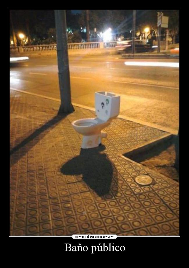 Baño público - 