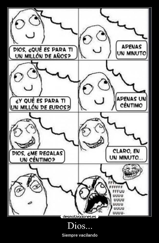 carteles dios desmotivaciones