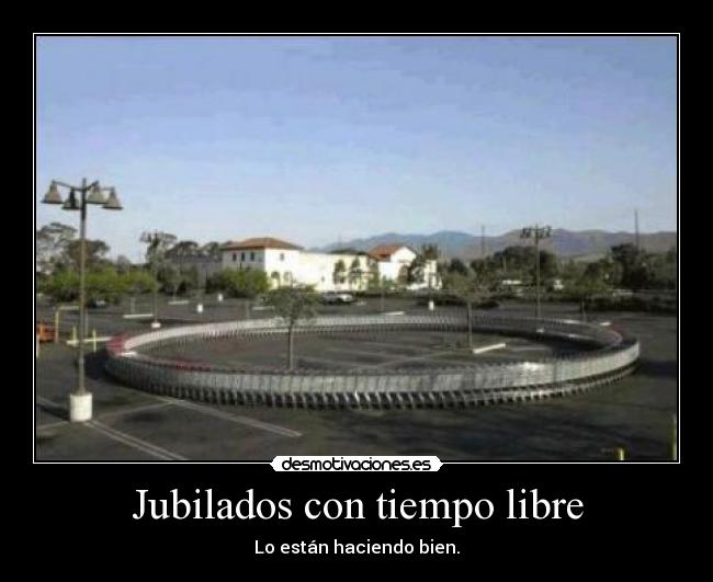 Jubilados con tiempo libre - 