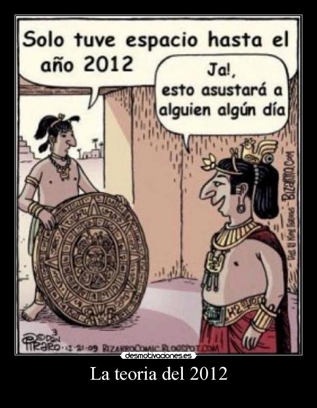 La teoria del 2012 -