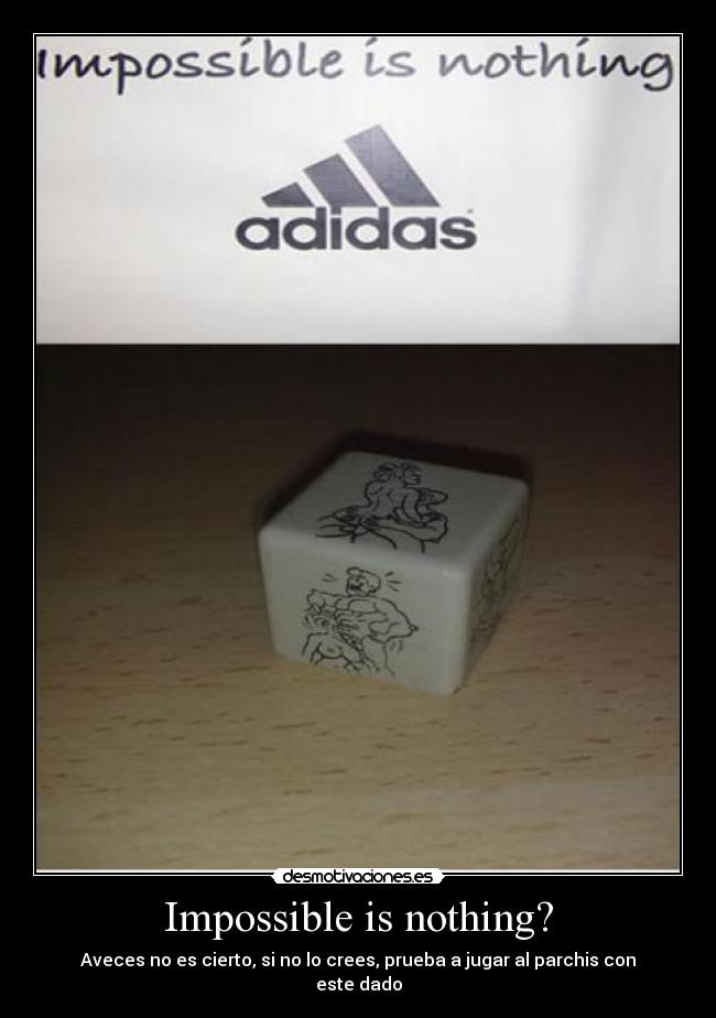 carteles adidas nothing desmotivaciones