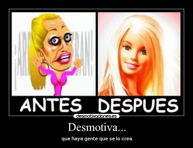 Desmotiva... -