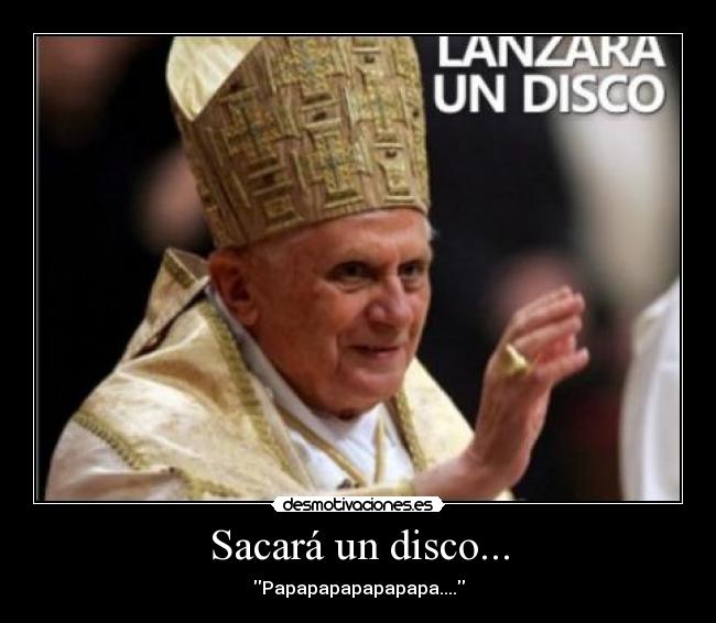 Sacará un disco... -