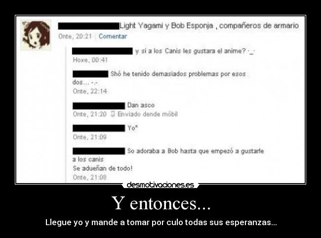 Y entonces... - 