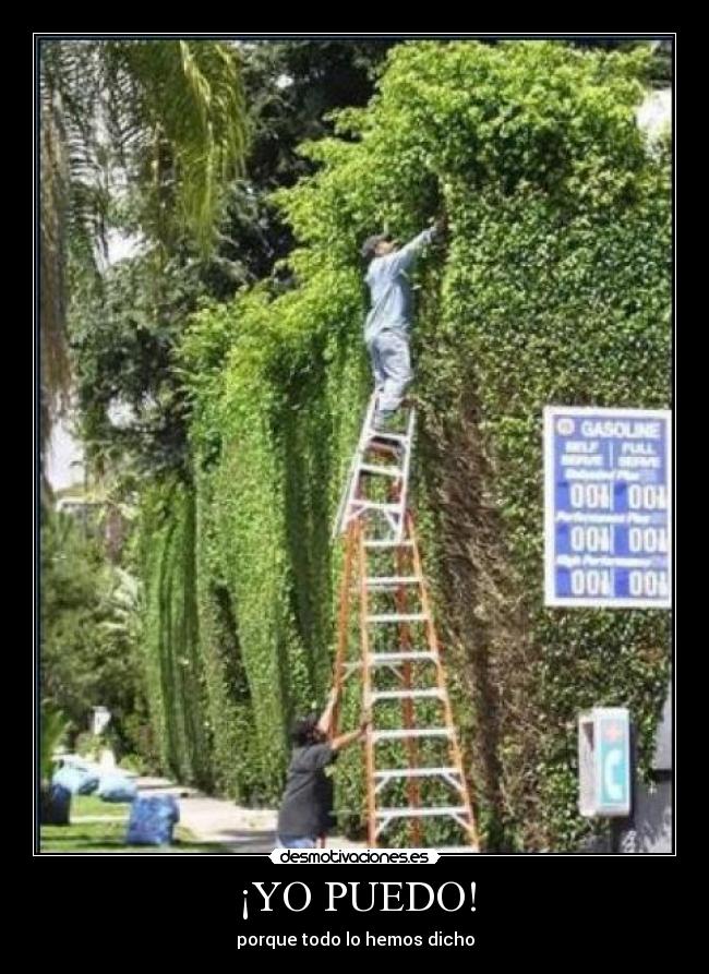 ¡YO PUEDO! - porque todo lo hemos dicho