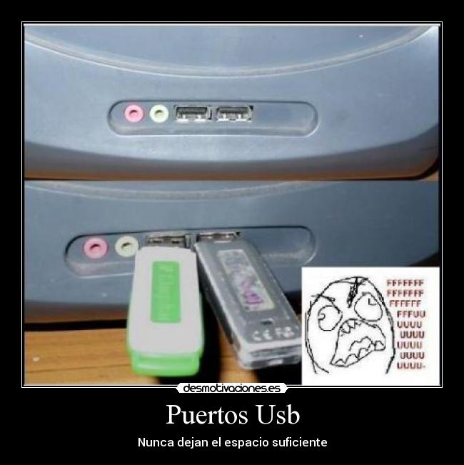 carteles usb fuuuuuuuuuuuu desmotivaciones