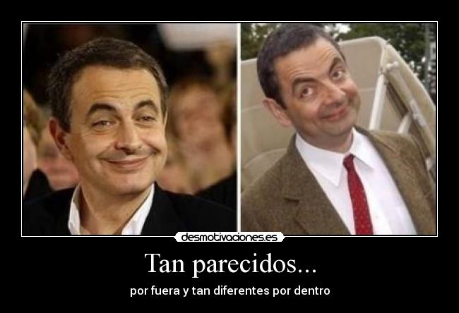 Tan parecidos... - 