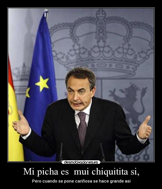 Mi picha es mui chiquitita si, -