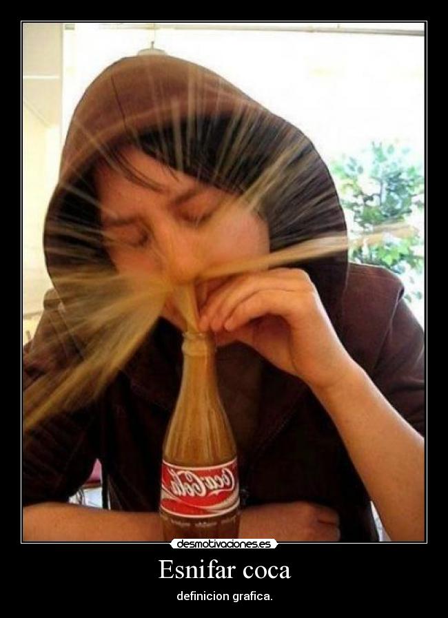 Esnifar coca - 