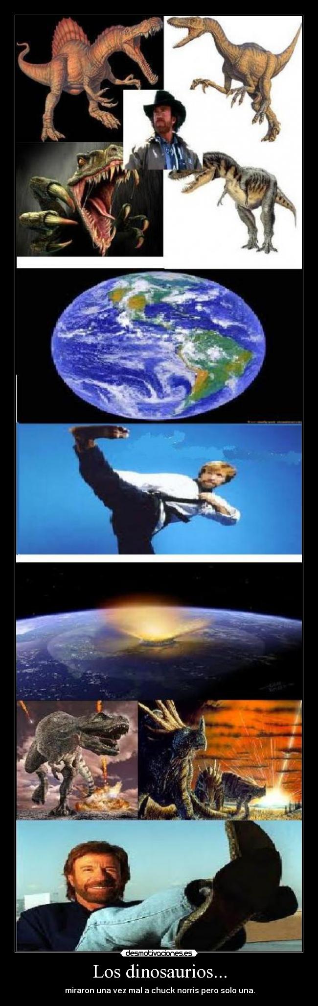 carteles chuck norris desmotivaciones