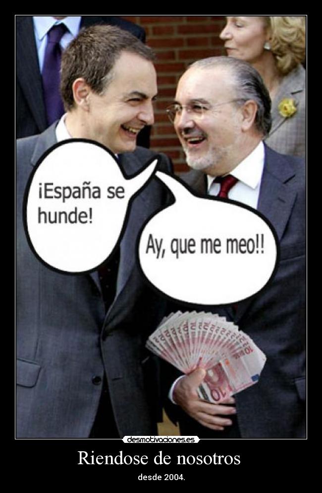 Riendose de nosotros -