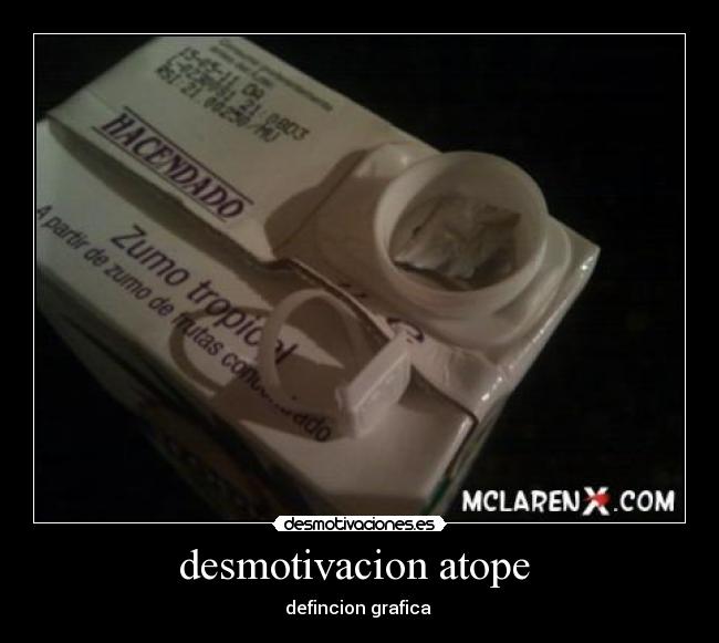 desmotivacion atope -
