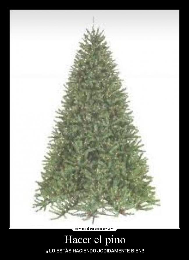 Hacer el pino -