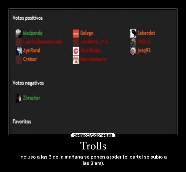 Trolls -