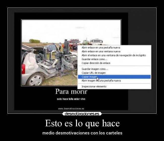 Esto es lo que hace - medio desmotivaciones con los carteles