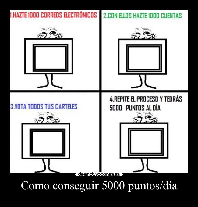 Como conseguir 5000 puntos/día -