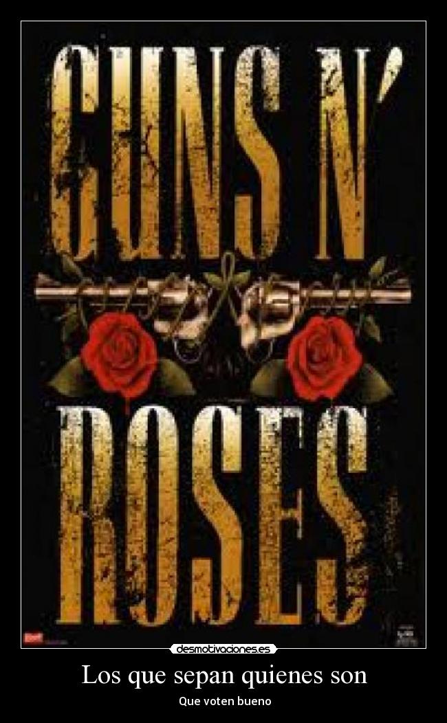 Los que sepan quienes son -