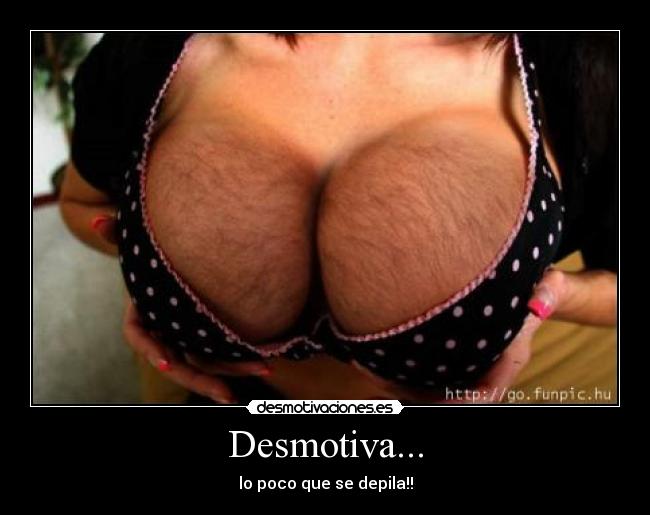 carteles depilate mujer desmotivaciones