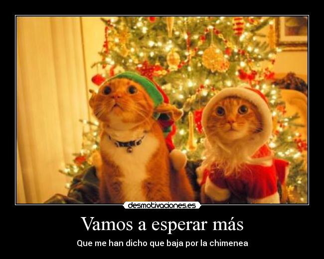 Vamos a esperar más - Que me han dicho que baja por la chimenea