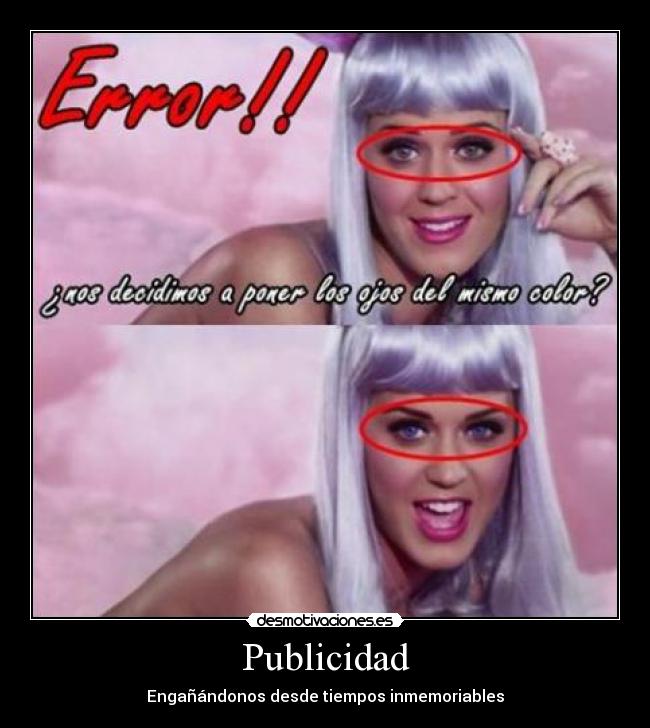 Publicidad - Engañándonos desde tiempos inmemoriables