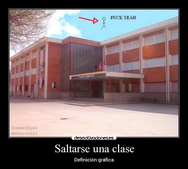 Saltarse una clase - 