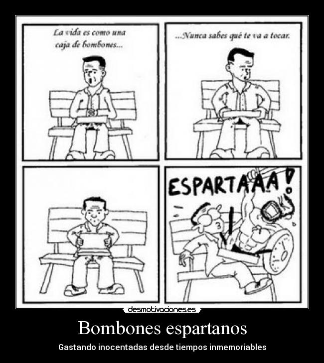 Bombones espartanos -