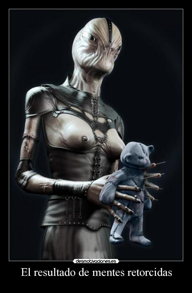 El resultado de mentes retorcidas -