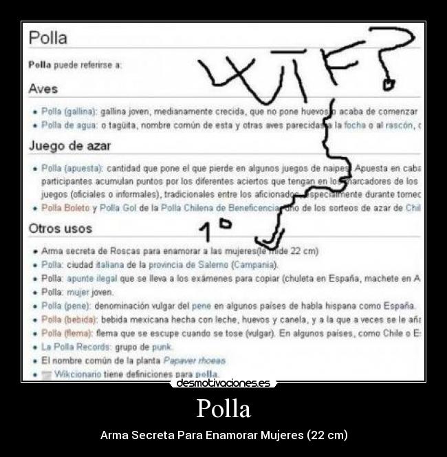 Polla - Arma Secreta Para Enamorar Mujeres (22 cm)