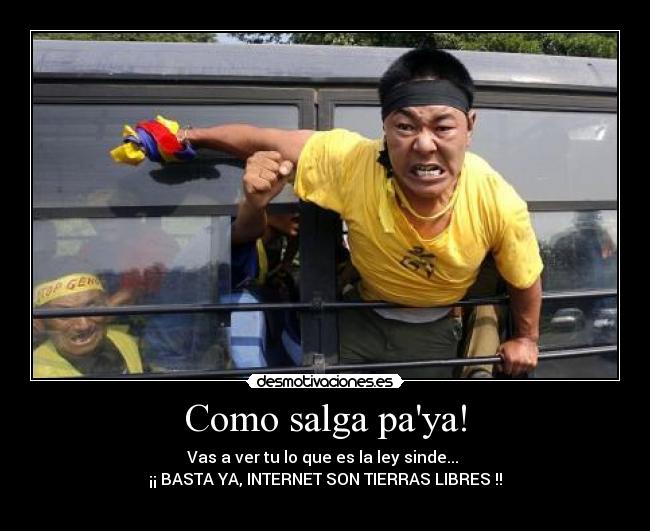 Como salga paya! - 