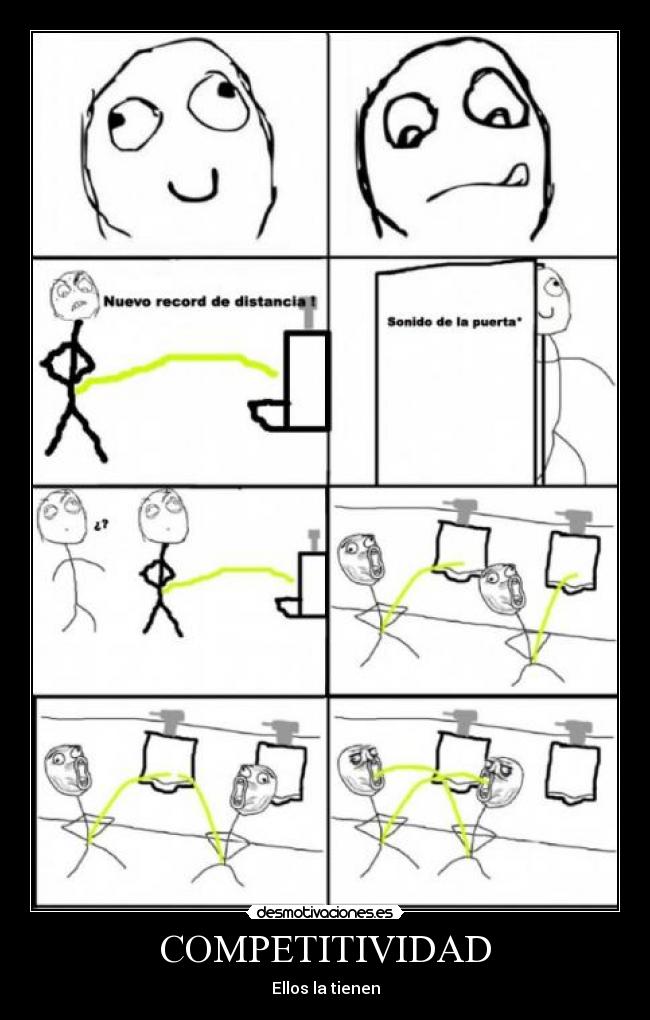 carteles competitividad desmotivaciones